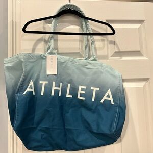 Athleta Ombre Blue Tote Bag